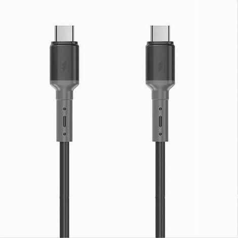 Câble Type-c Vers Type-c Super Charge 5000ma 1.5 Metres Pour Smartphone Tablette F-tc064 (1/4)