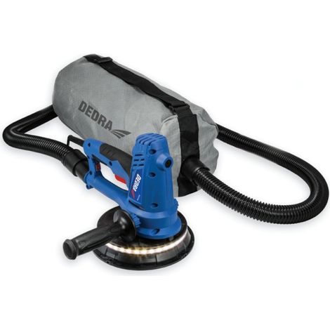 Ponceuse girafe 750 W pour plâtre et bois – Vitesse 1500-2700 tr/min – Diamètre 180 mm – DED7764 – Dedra