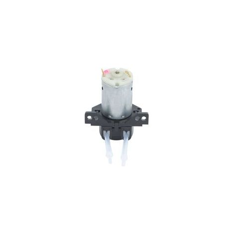 Garden Multi Functional Mini Right Angle 12V DC Peristaltic Liquid Pump Dosing Pump Hose Pump(Black ) (1/5)