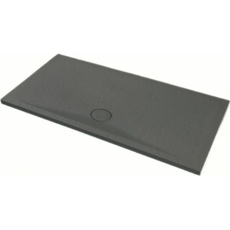 Piatto doccia 70x120 h.4 in ceramica nero Pietraceramica di (1/3)