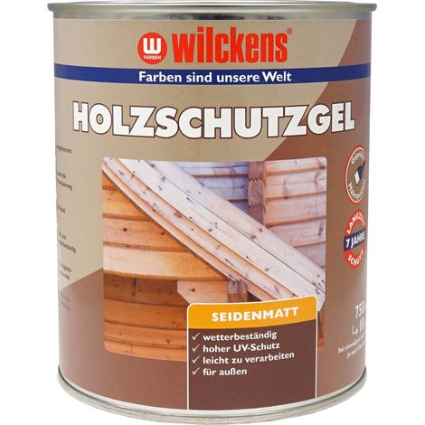 Wilckens Holzschutzgel Teak seidenmatt 0,75l 17089900050