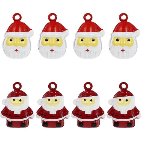 Lot de 10 pendentifs décoratifs en cuivre pour sapin de Noël-2.6X2X1.5CM