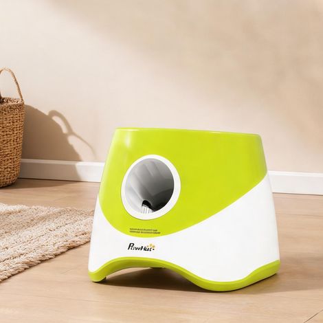 Lanceur de balles interactif 3 distances pour chien grün en ABS (1/5)