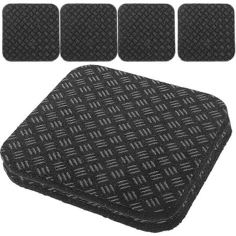 Ensemble de 6 tapis de course compatibles avec les tapis de sol pour tapis de course, protection anti-vibrations et réduction du bruit, tapis d'entraînement pour vélo elliptique, antidérapants, pour a (1/4)