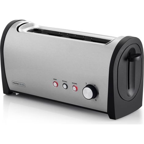 1000 W-1 Fente 25 Cm -th-décongélation Et Réchauffage-corps Finition Inox Brossé - Kitchenchef (1/2)