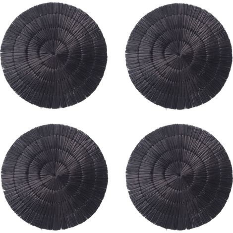 Lot de 4 set de table en raphia (1/4)