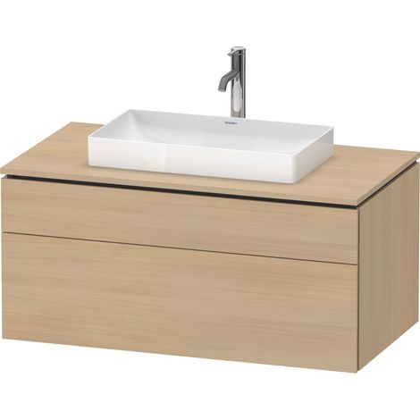 Duravit L-Cube Konsolenwaschtischunterbau wandhängend, inklusive