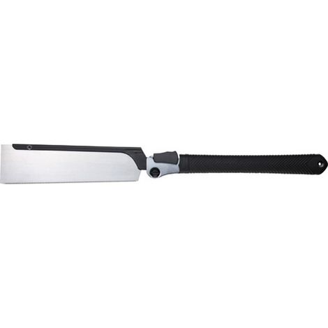 Scie japonaise Dozuki, poignée plastique, lame de scie rabattable, longueur de lame 240 mm, Épaisseur de lame 0,3 mm