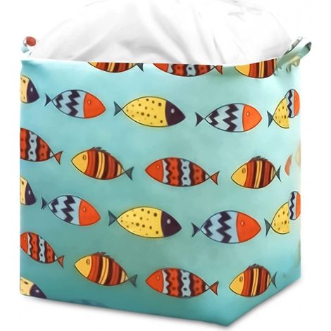 Contenitore per giocattoli, cestino, sacco per la biancheria 50x40x45 cm OR100WZ4