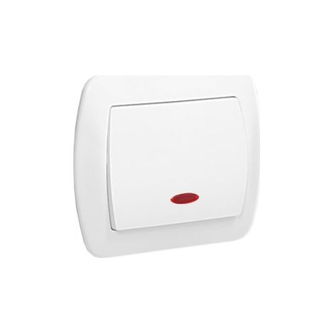 Interruttore unipolare con cavo illuminato AW1L/11 bianco (1/4)