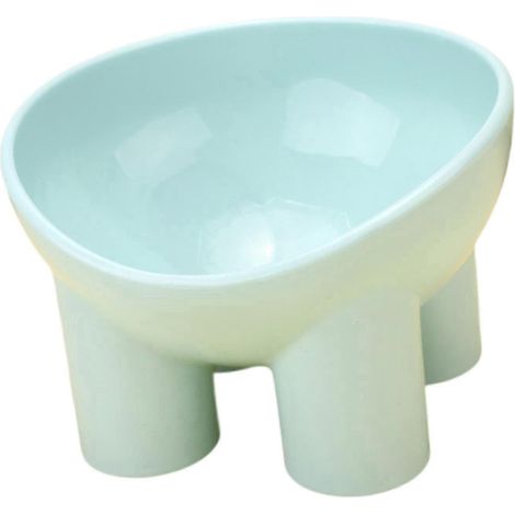 Gamelle surélevée pour chat, protège-cou, antidérapante et légère, pour chiens de petite et moyenne taille, gamelle pour chatons.-blue (1/5)