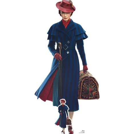Figurine en carton Mary Poppins le retour de Mary Poppins Disney H 187 CM