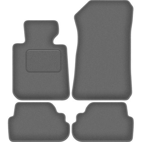 Alfombrillas de terciopelo color grafito para: BMW Serie 1 E81 hatchback (2004-2011) (1/5)