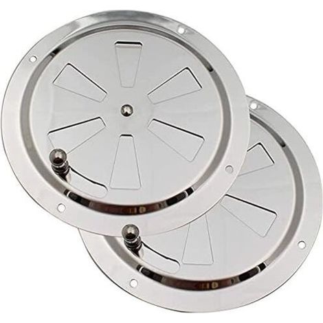 stainless steel 316 boat marin round air of ventre of ventre of ventilation Ventilator Grill Cover Side Button opening (1/5)