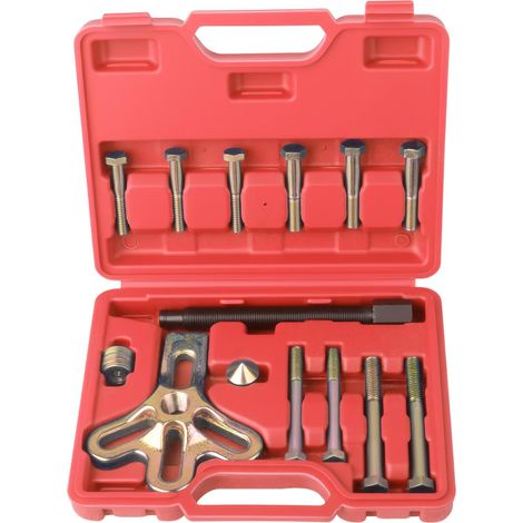 13-piece kit for harmonic balancer flywheel puller