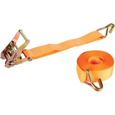 SPANNGURT MIT RATSCHE UND HAKEN - MAX. 2000 kg 9 m x 50 mm (1/3)