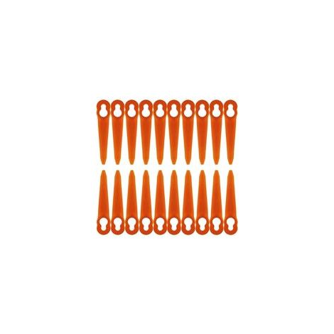 100 lames pour Stihl PolyCut 2-2 PolyCut 3-2, FSA 45 FSA 57 FSE 52, lames en plastique pour tondeuse sans fil Stihl