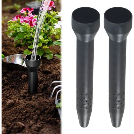 Piquet d'arrosage goutte-à-goutte profond de 35,5 cm – Pointe d'irrigation profonde pour arbres, arbustes et vignes – Outil d'arrosage de jardin en plastique ABS résistant pour plantes de jardin et d' (1/5)