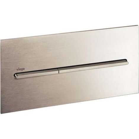 Viega Visign for More 104 WC-Betätigungsplatte 8354.1, Aluminium, Edelmatt (1/2)