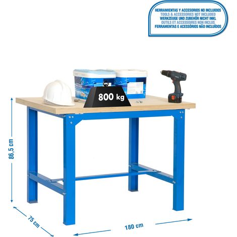 Kit Simonwork Bt6 Plywood 1800 Azul/madera 865x1800x750