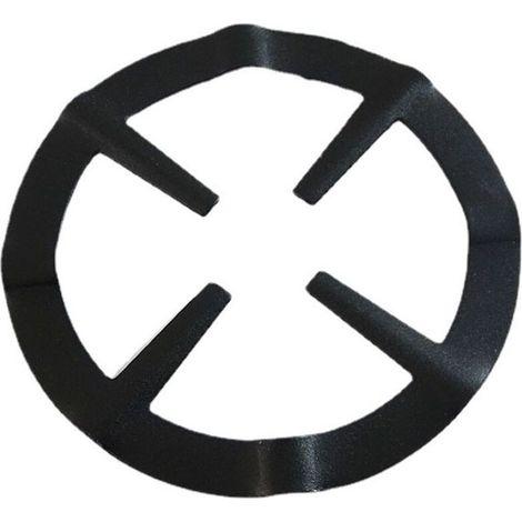 Support Pot à Moka Acier pour Cuisinière Gaz, Métal Réducteur D'anneau de Gaz, Cafetière Réducteur étagère Anneau pour Cuisson (1/4)