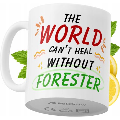 Tazza divertente e umoristica per un guardaboschi, ideale per caffè e tè, con grafica e testo divertenti. Perfetta per compleanni, onomastici e festività. Tazza premium per occasioni speciali, per cas (1/5)