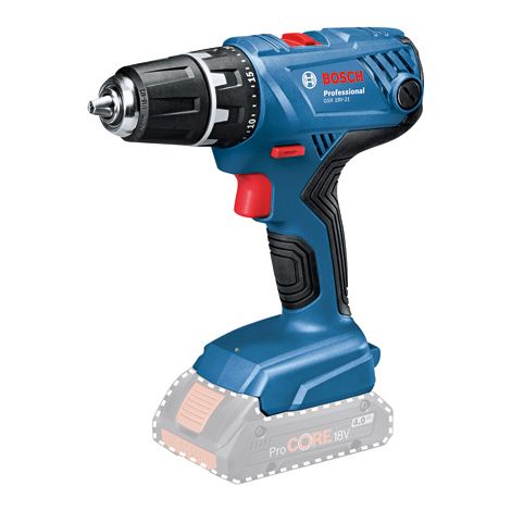 Bosch  Taladro  atornillador  a  batería  GSR  18V-21  Solo  -  06019H1071 (1/4)