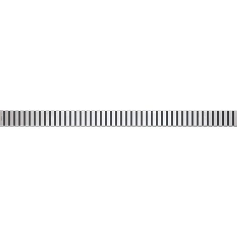 Griglia in acciaio inox lucidato per drenaggio lineare, classe K3, 690 mm (1/2)