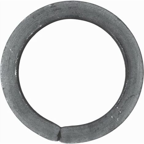 Cercle non soudé - Diamètre 110mm carré de 14mm - Fer forgé - à souder - (1/5)