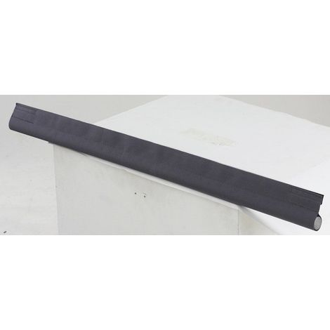 Bas De Porte Adhésif En Mousse + Tissus Ellen, Gris Anthracite, 100 Cm (1/3)