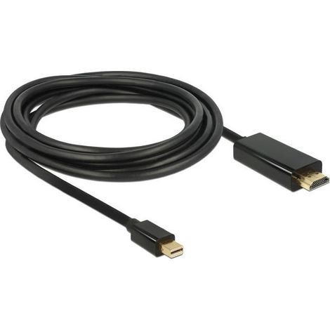 DELOCK Cable Mini DisplayPort 1.1 Macho - HDMI-A Macho 1M (1/2)
