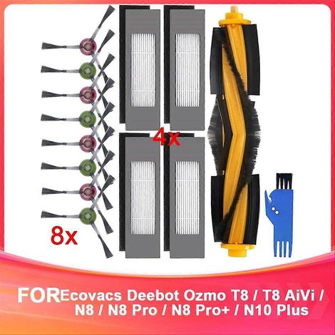 Pièces de rechange pour brosse principale d'aspirateur robot Ecovacs Deebot Ozmo T8/T8 AiVi/N8/N8 Pro Plus (1/5)