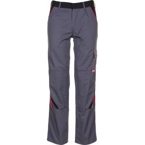 Bequeme Arbeitshose mit Kordelzug im Bund – Planam Highline Schiefer-Schwarz-Rot 53 (1/5)