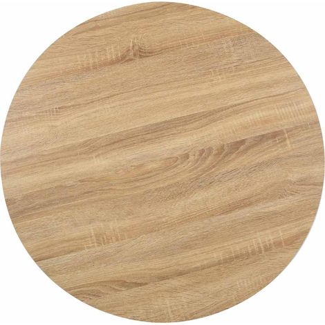Maison Exclusive - Tavolo da Bistrot Marrone Chiaro 80 cm in MDF (1/5)