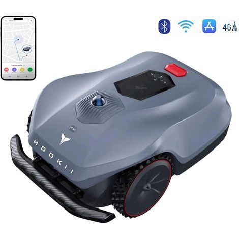 Robot rasaerba Neomow X SE senza cavo perimetrale, adatto fino a 3000 m²,mappatura 3D LiDAR SLAM + Vision Fusion, non richiede stazione RTK,con modulo 4G e GPS,altezza di taglio 30-85 mm, pendenza 45% (1/5)