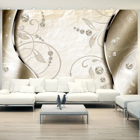 Fotomurale - Gold ornament - 200x140 (1/4)