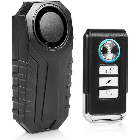Alarme À Télécommande sans Fil, Alarme De Vibration De Bicyclette/Tricycle Électrique/Porte/Fenêtre/Alarme Intelligente D'antivol avec Ip55 Imperméable (1/5)