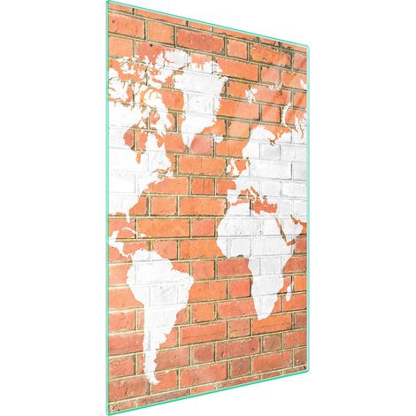 TAGLIERE IN VETRO 35x52 cm (Mattone) (1/5)