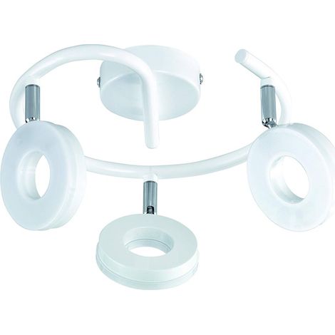 Reality Leuchten R82413901 Rennes Plafoniera, Spirale, 3 Spot 4 W [Classe di efficienza energetica A+] (1/3)