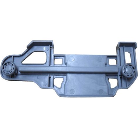 Support gauche avec roulettes panier supérieur d'origine (1894900300) Lave-vaisselle BEKO, BLOMBERG (1/3)