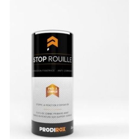 Additif Peinture Antirouille - BIOROX STOP ROUILLE - 1L - Satiné - Incolore - Métaux ferreux (1/3)