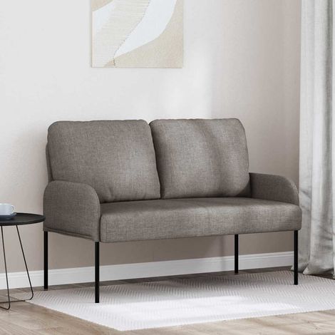 Sofas mit Kissen 110cm Taupe Sperrholz (1/5)