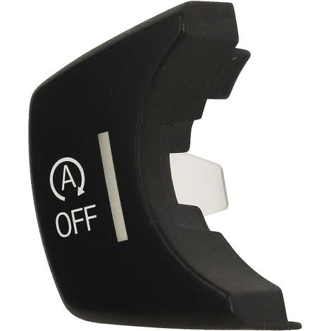 Cubierta protectora adhesiva para botón de arranque/parada del motor del coche. Compatible con X3 F25 X4 F26 X5 F15 X6 F16. Color negro. (1/4)