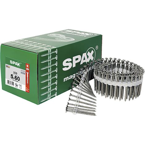 SPAX Senkkopf 5.0x 60 Teilgewinde Torx 20 Wirox gegurtet im Coil (1/5)