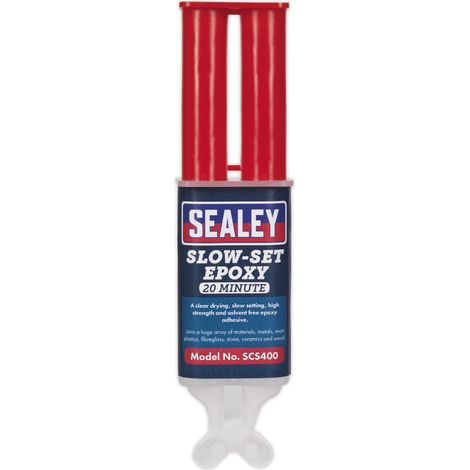 Sealey Slow-Set 20 Minute Epoxy Adhesive 25ml SCS400