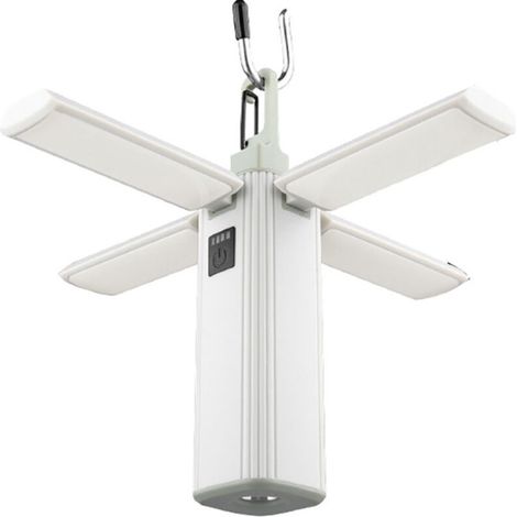 Lanterne de camping solaire rechargeable 2000 mAh pliable pour tente de camping, alimentée à l'énergie solaire, 3 modes d'éclairage, lanternes solaires suspendues d'extérieur, lampes de secou (1/5)