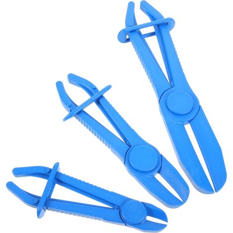 Plastique Glissières de Guidage de Tiroir, Blanches Lot de 10 Pièces (1/5)