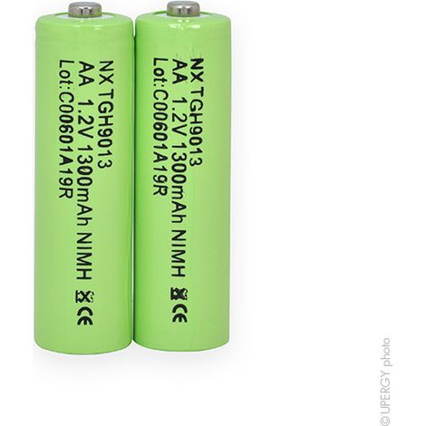 NX - Batterie téléphone 2AA 1.2V 1300mAh PP -