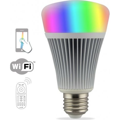 Ampoule LED Connectée E27 8W RGBWW Lumihome® non-dimmable (1/5)