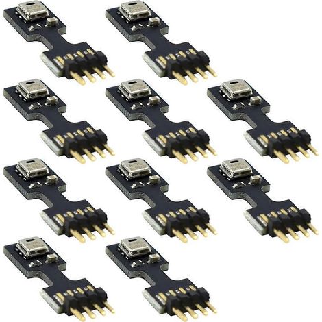 10pcs capteur AHT25 température/humidité, broche étanche/antipoussière, compensation thermique ASAIR (1/5)
